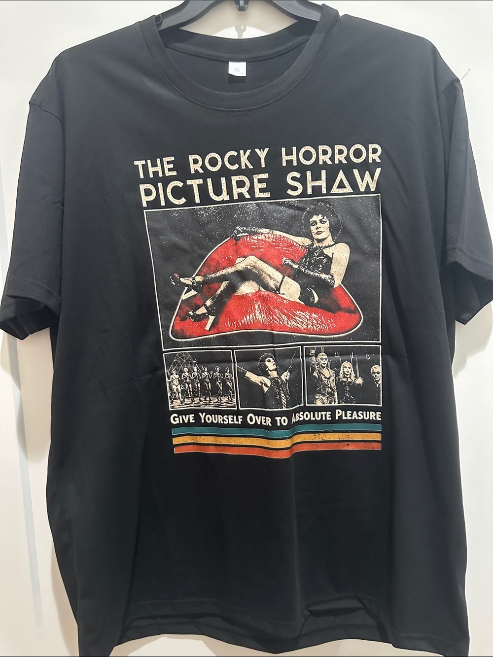 The Rocky Horror Picture Show Black Graphic Tee